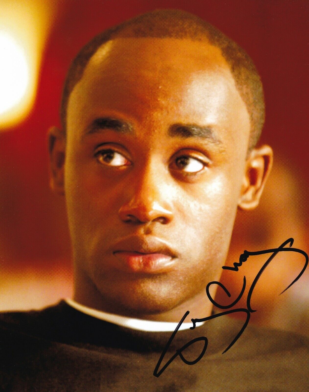 Tray Chaney REAL hand SIGNED Photo Poster painting #1 COA Autographed HBO The Wire Tv Actor