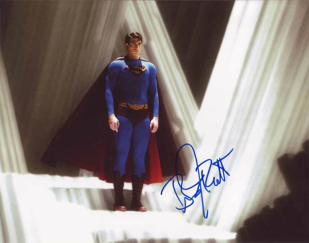 Brandon Routh In-Person AUTHENTIC Autographed Photo Poster painting SHA #33729