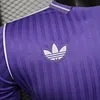 Joyfball 2025/2026 Player Version Real Madrid Icon Jersey Purple（The player version jersey is a bit tight, please pay attention to the size selection）