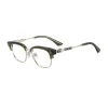 Limited edition! Pure titanium medium gold plate retro eyebrow line frame with myopia glasses