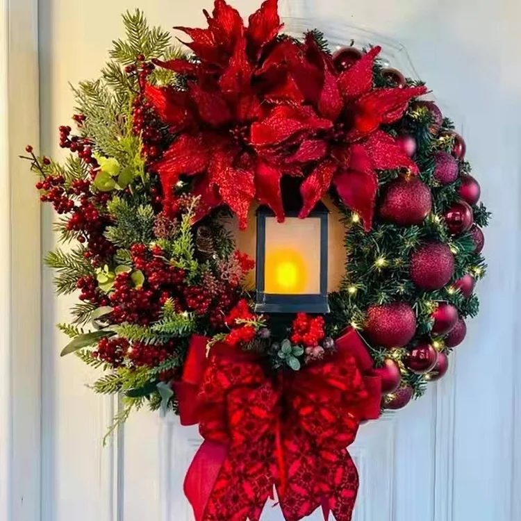 Christmas Wreath - Jesus Holy Light