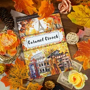 Autumn　オータム　ステッカー Autumn Leaves & Apples Please! |Fall Wood Signs | Sawdust City