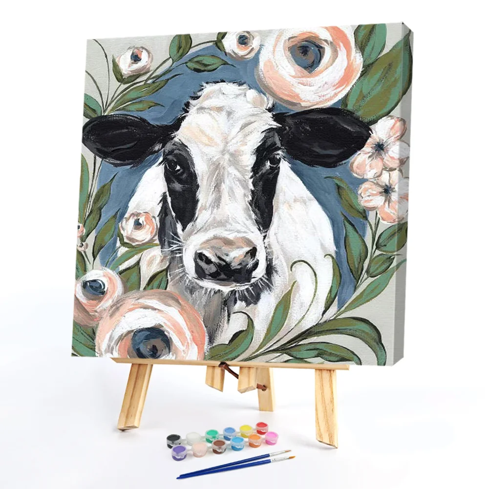 Cow - Paint By Numbers(20*20CM)