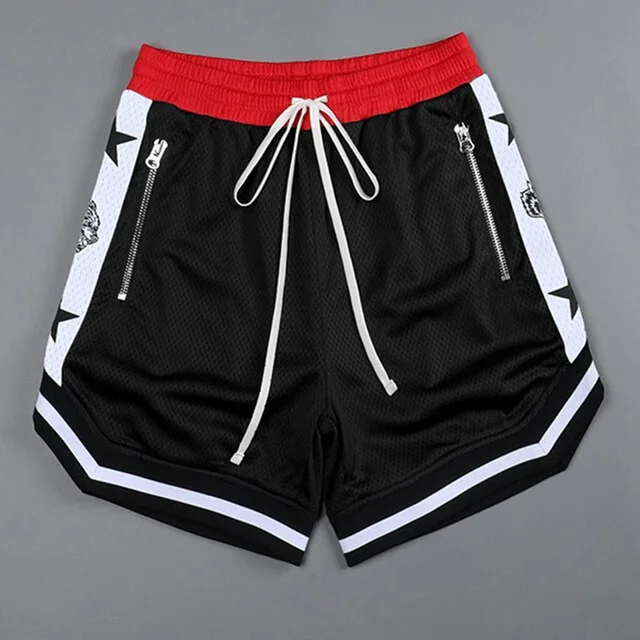 2022 new Men's Casual Shorts Summer New Running Fitness Fast-drying Trend Short Pants Loose Basketball Training Pants