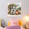 Lamb-11CT Stamped Cross Stitch 40*40cm/15.75*15.75in tapestrymarket