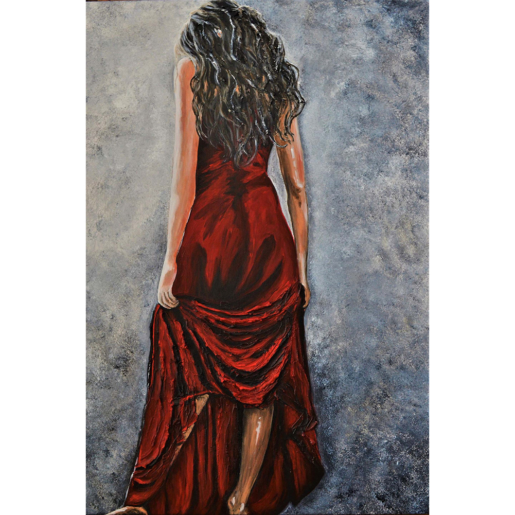 

Woman - Round Drill Diamond Painting - 40*60CM (Big Size), 501 Original