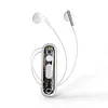 BT 5.4 Lapel-Clip Neckband Earbuds TYPE-C Rechargeable Sound Amplifiers Headphones Lightweigth Hearing Aids Earphones for Sport/Cycling/Travel/Live Streaming/Sleep