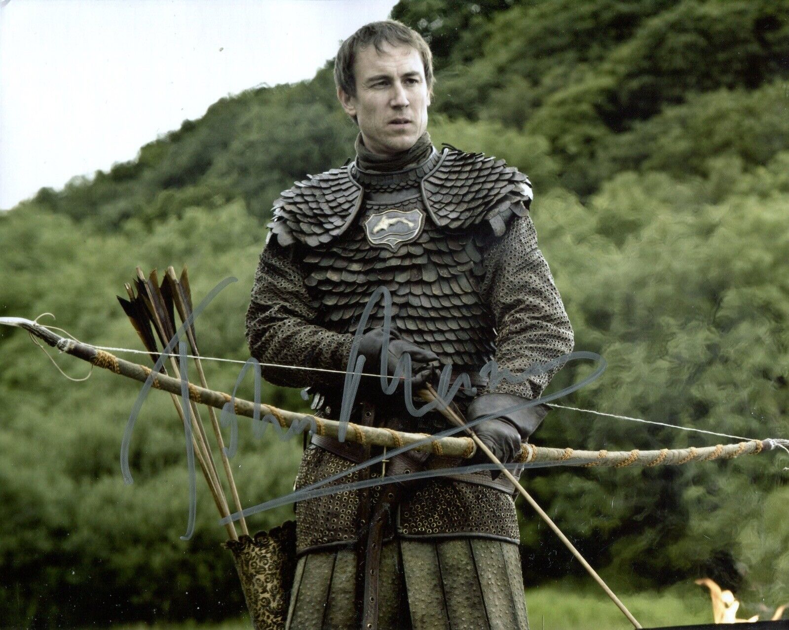 Actor Tobias Menzies signed GAME OF THRONES 8x10 Photo Poster painting - UACC DEALER