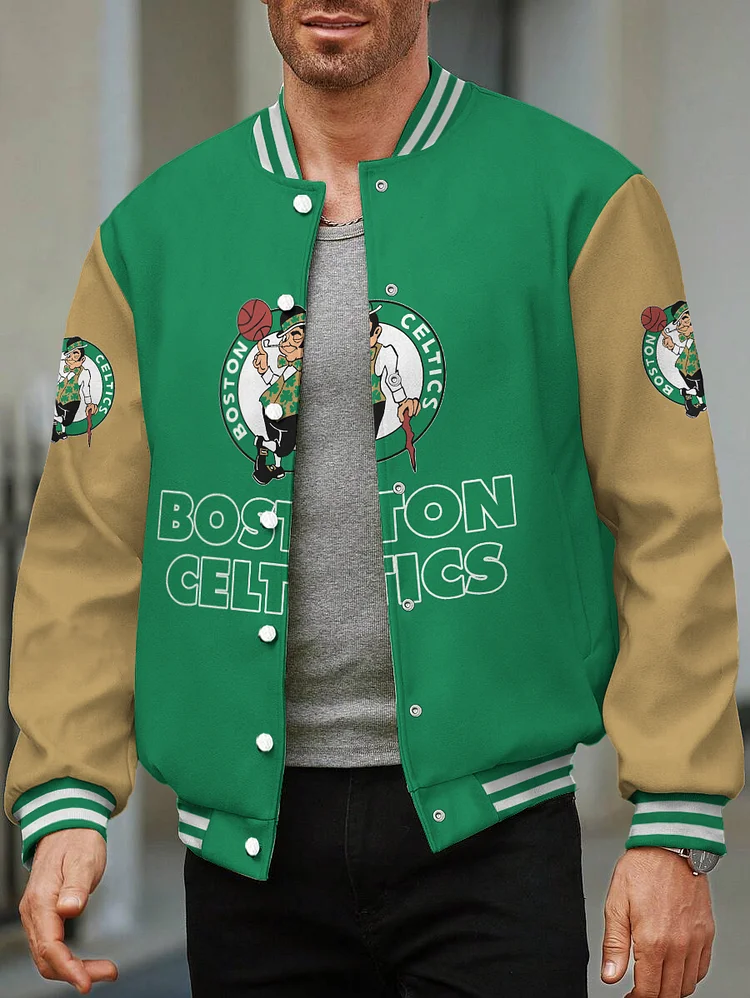 Boston Celtics Limited Edition Full-Snap Casual Jacket