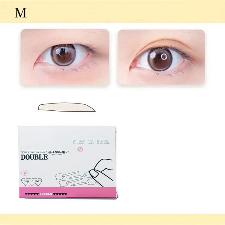 ✨Last Day Buy 1 Get 1 Free✨Invisible Strong Support Double Eyelid Tapes for Enlarging Eyes