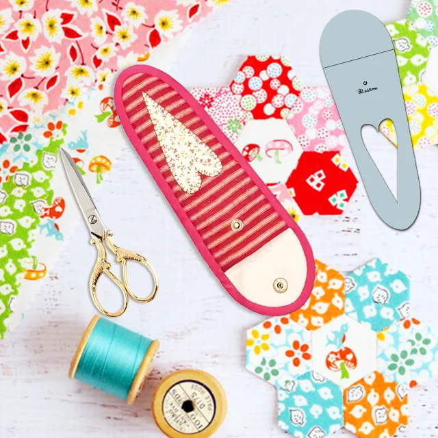 Scissors&Tools Organizer Pouch Template-Tutorial Included