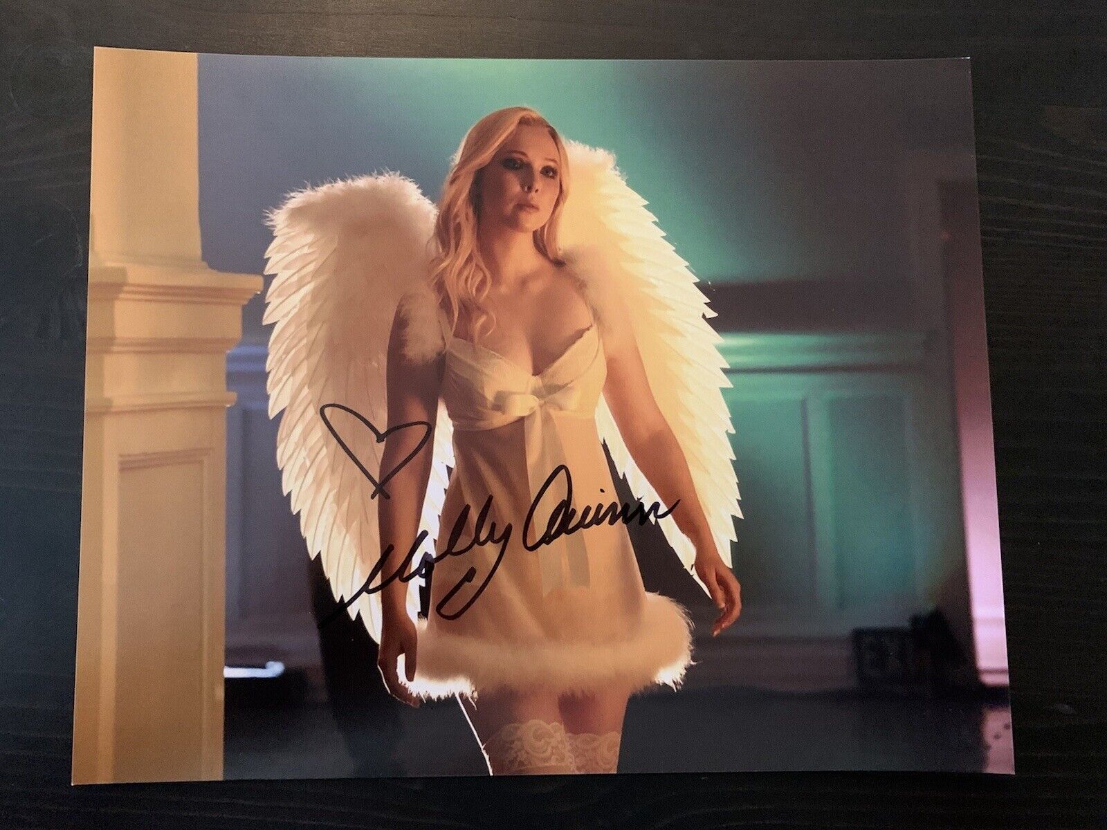 Molly Quinn Signed 8x10 Photo Poster painting Rare Sexy Supergirl Castle Autographed