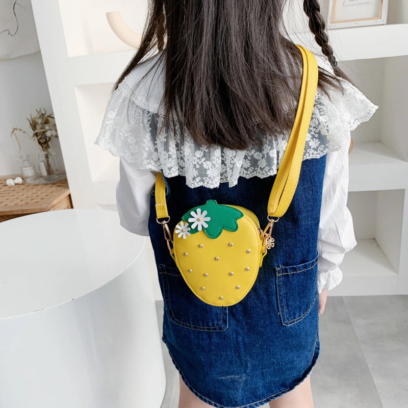 Korean Children’s Cute Strawberry Mini Messenger Bag