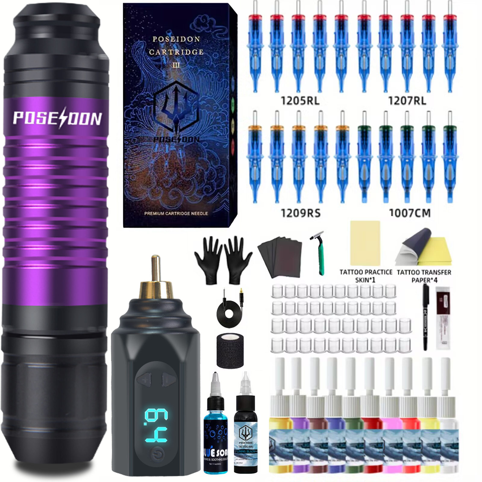 POSEIDON Tattoo Pen Kit  Poseidon Tattoo Official