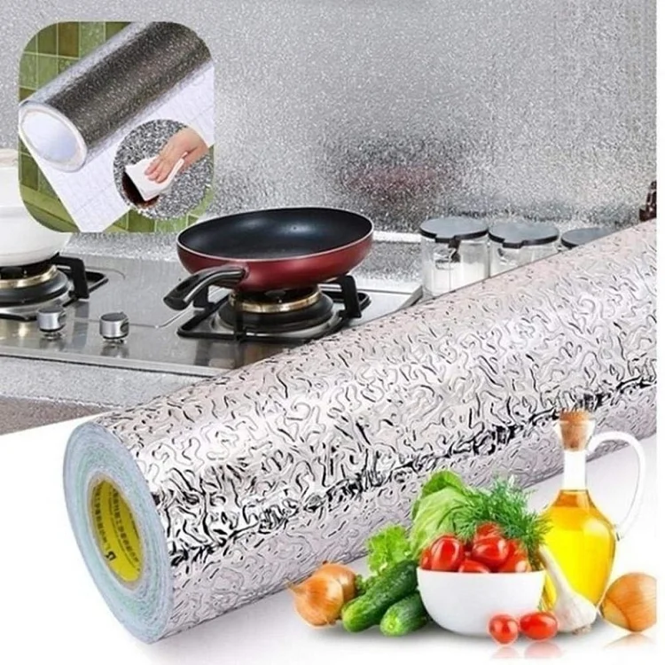 Kitchen Stove, Waterproof Aluminum Foil Oil-Proof Wall Sticker | 168DEAL