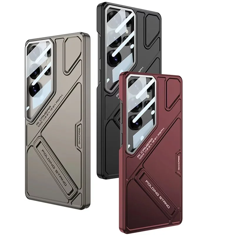 Fashion Ultra Thin Matte Armor Phone Case for Samsung S23 S24 S25 S26 Ultra With Lens Protection Film Shockproof Hard PC Back Cover