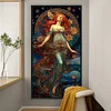 (Big Size) Goddess - 11CT Stamped Cross Stitch 50*90cm/19.69*35.43in