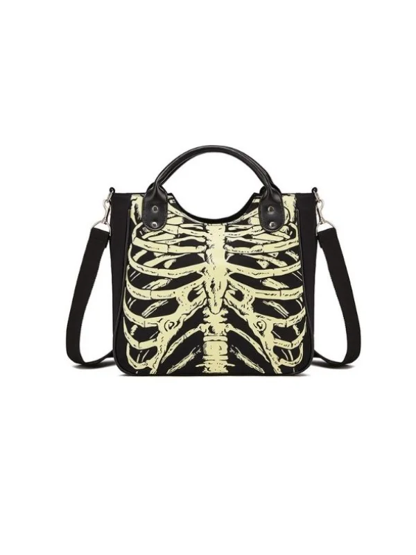 Reflective Skull Cross Body Bag