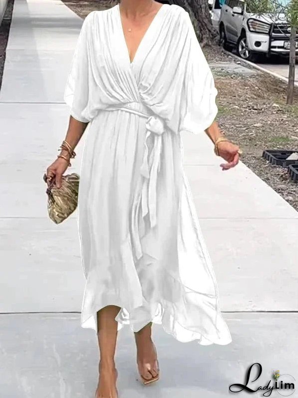 Luxurious and Breezy Dress