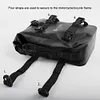 Motorcycle Bumper Bag Waterproof 8L Frame Crash Bars Bag Riding Tools (Black)