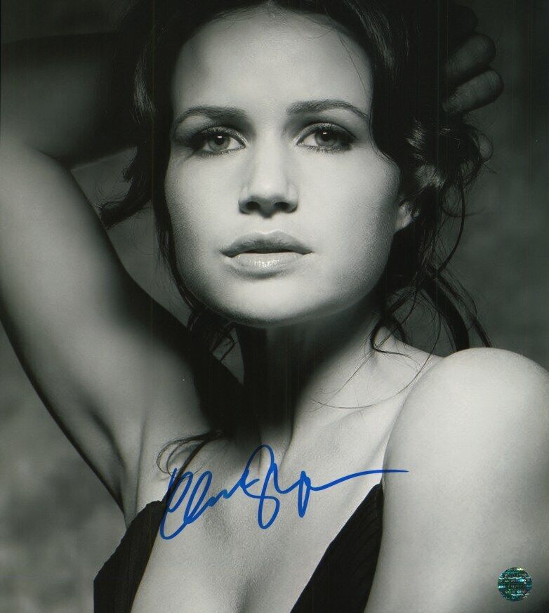 Carla Gugino Autographed Original 8x10 Photo Poster painting LOA TTM