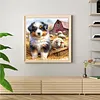Sheepdog And Lamb-11CT Stamped Cross Stitch 40*40cm/15.75*15.75in