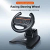 Universal Racing Wheel Stand for Switch & Switch2 Joycon Game Wheel Controller with Secure Suction cup base for NS2 acces