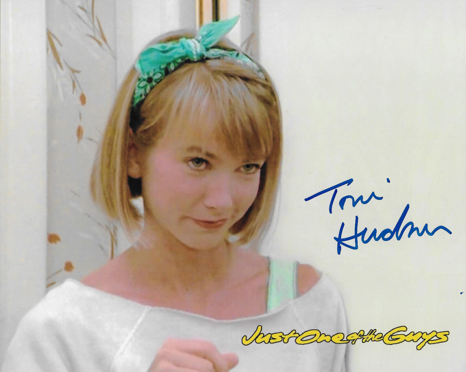 Toni Hudson Signed 8x10 Photo Poster painting - Just One Of The Guys Movie - RARE!!! #G1021