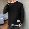 Men's Casual Loose Round Neck Sweater