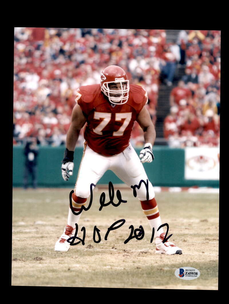 Willie Roaf BAS Beckett Coa Signed 8x10 Autograph Photo Poster painting