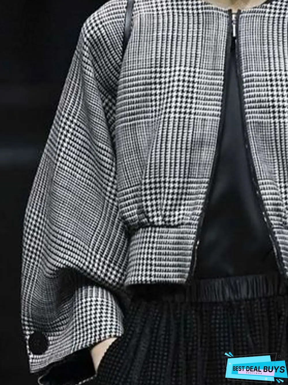 Elegant Long Sleeve Chic Outerwear