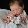 20" Handmade Lifelike Reborn Newborn Baby Sleeping Girl Swantti with Hand-Painted Hair - RBBI-Myrebornbabydoll&reg; Myrebornbabydoll&reg;