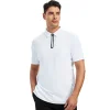 Men's Zipper Sports Polo