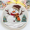 Christmas Snowman-Embroidery Kit