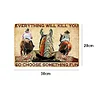 Cowboy - Metal Tin Signs(8*12Inch)
