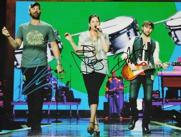 Lady Antebellum Signed 11x14 Photo Poster painting - Hillary Scott, Charles Kelley, Dave Haywood