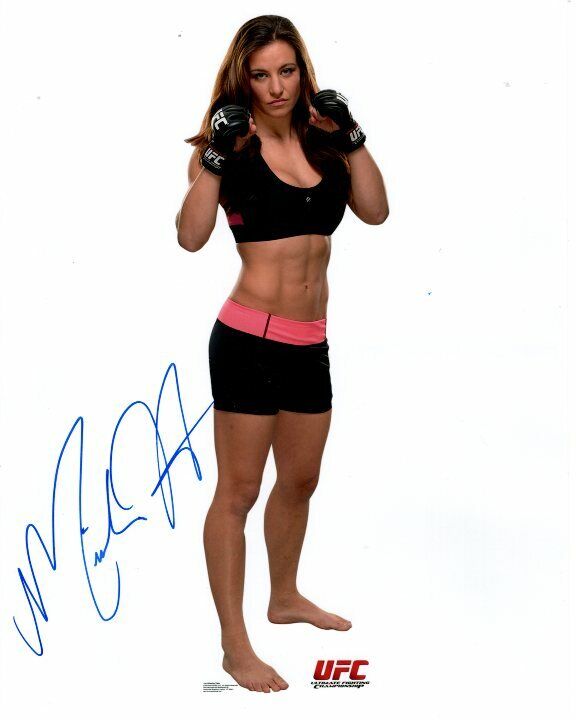 MIESHA TATE Signed Autographed UFC Photo Poster painting