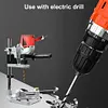 Bench Drill Holder Aluminum Alloy Grinder Vise Bracket Power Grinder Accessories