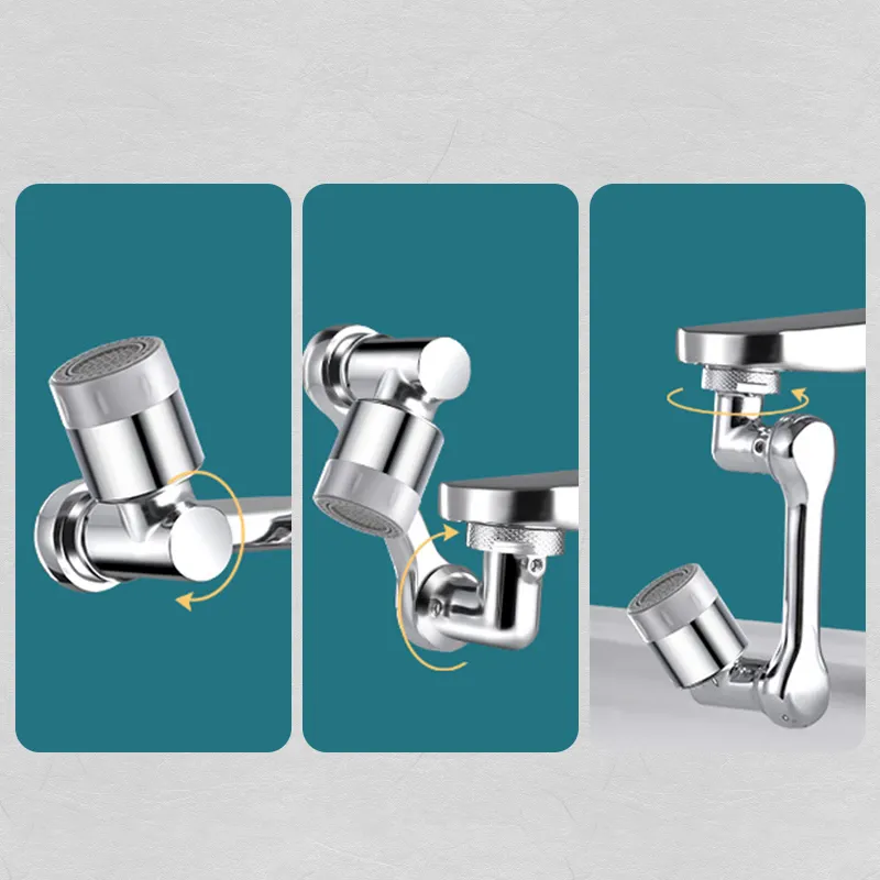 Saker 1080° Large-Angle Rotating Splash Filter Faucet