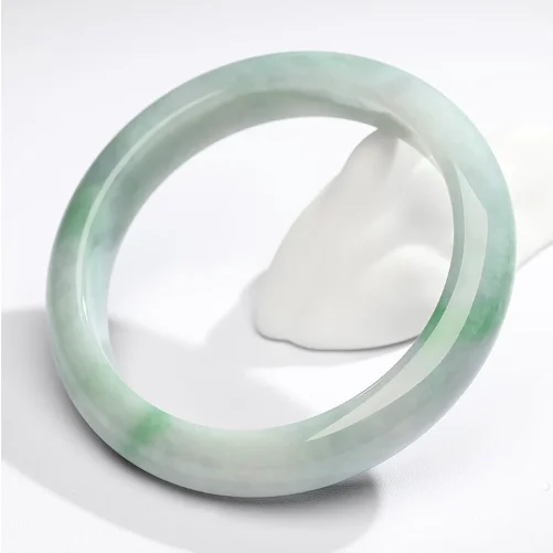 High Standard Nature's Serenity - A-Grade Jade Bangle Bracelet, Perfect Birthday Gift for Mom