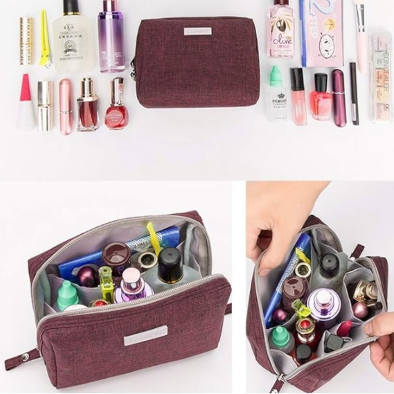 Cute Zipper Pouch Sewing Template - Include Instructions