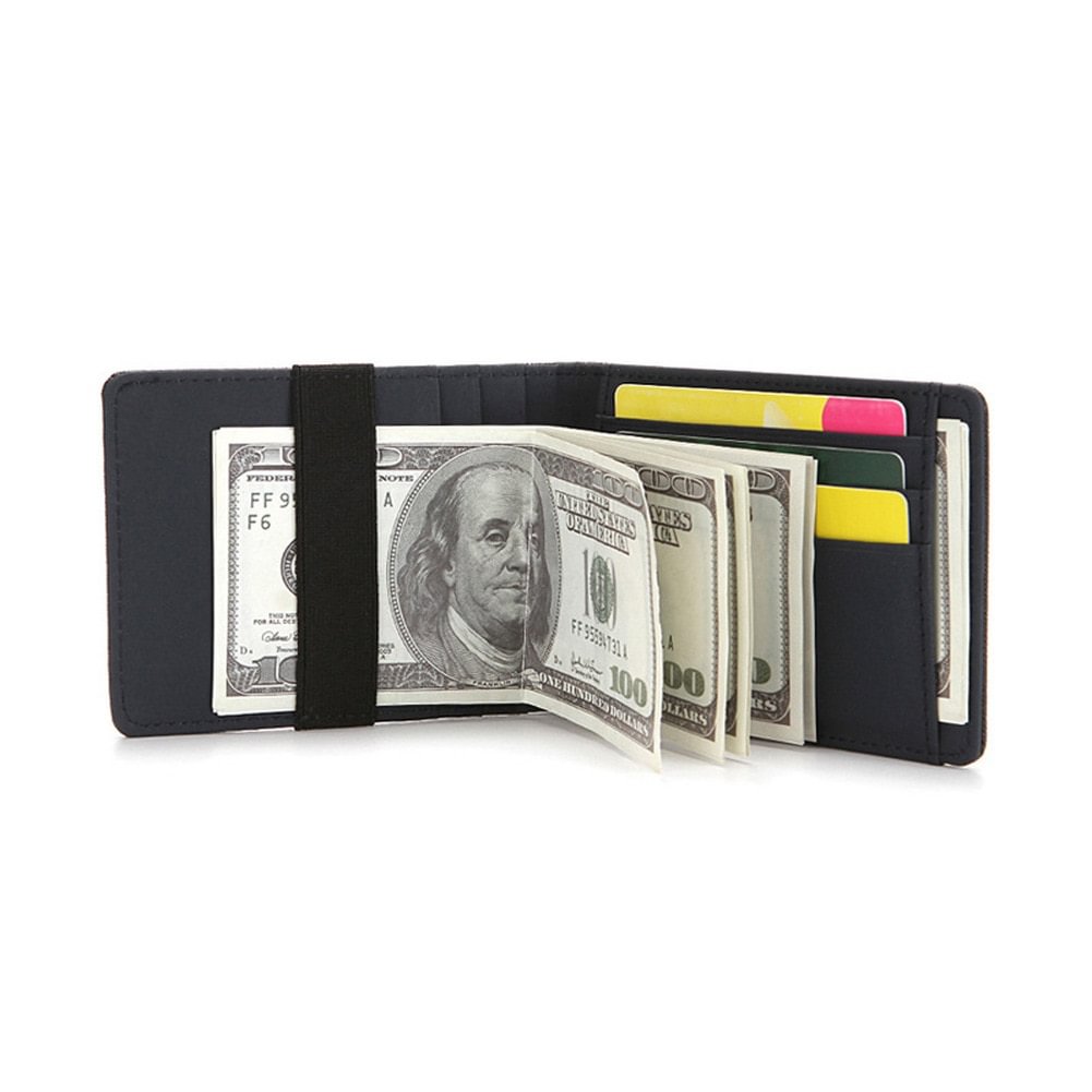 Men Credit Card Holder Minimalist RFID Blocking Wallet Card Holder Slim Wallet RFID Blocking Men Secure Faux Leather Bag Wallets US Mall Lifes