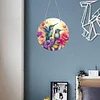 DIY Crystal Diamond Painting Double Sided Effect  Hummingbird Pendant Home Garden Hanging Kit