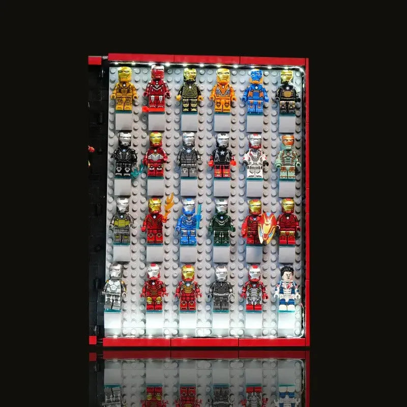 MOC 3301 Super Hero Movie Marvel Iron Book Bricks Toys 2009PCS Includes 55 minifigures - last one set -