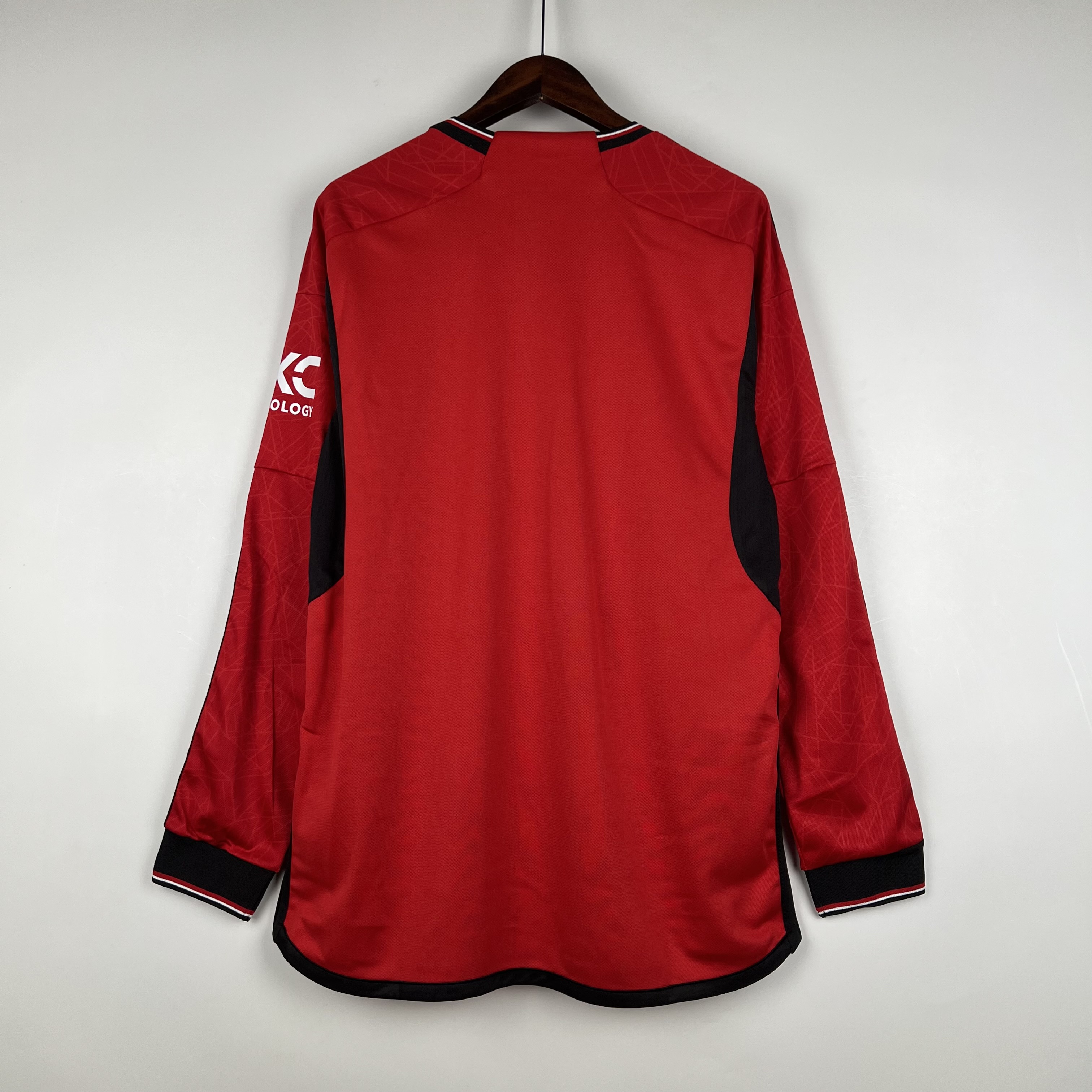 23/24 Football Shirt Manchester United home Long Sleeve 1:1 Thai  Quality
