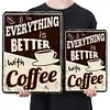Coffee - Vintage Metal Signs - 20*30cm/30*40cm