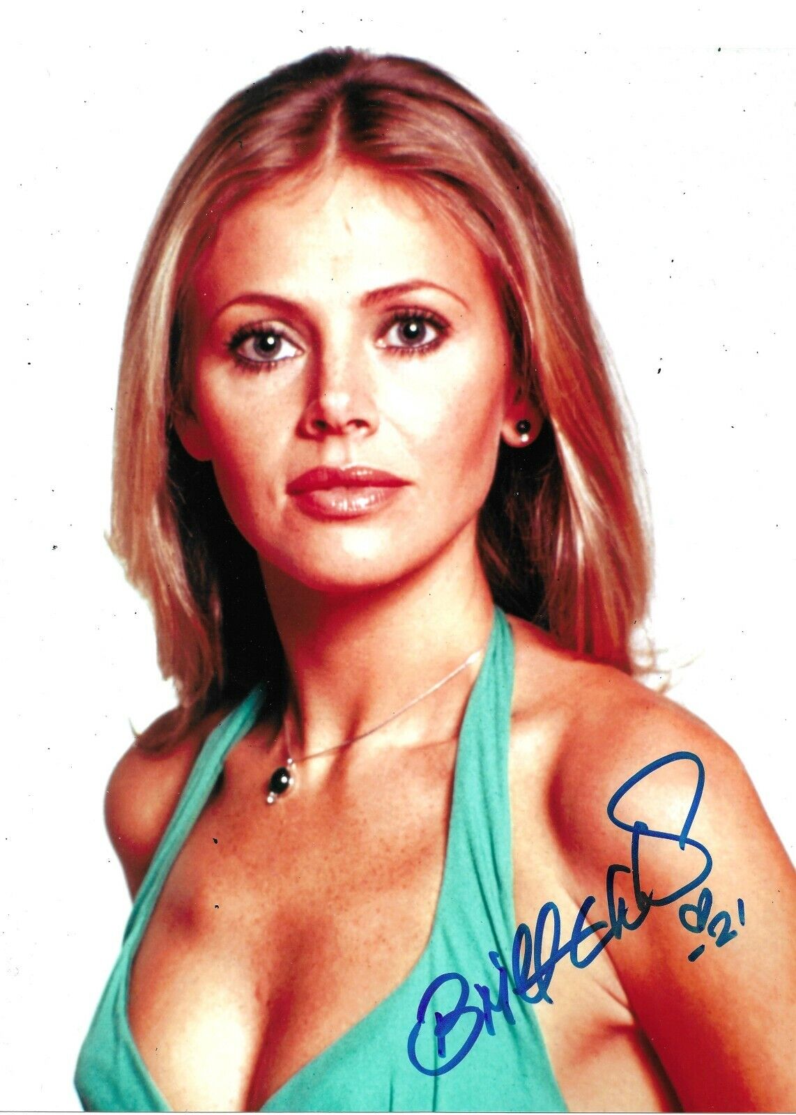 Britt Ekland Signed The Man With The Golden Gun 10x8 Photo Poster painting AFTAL