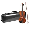 [US Local Warehouse] Carbon Composite Oblong Violin Case for 4/4 Size Shoulder Straps for Outdoor Use