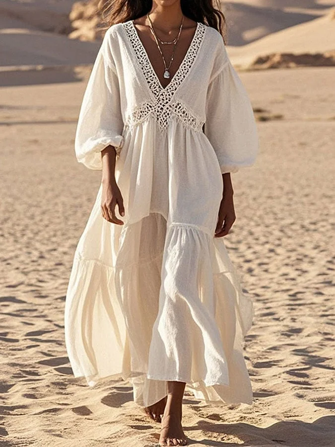 Women's lace casual dress