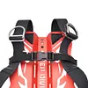 Backmount Fixed Strap Backpack Chest Strap BCD Sidemount Buckle for Scuba Diving